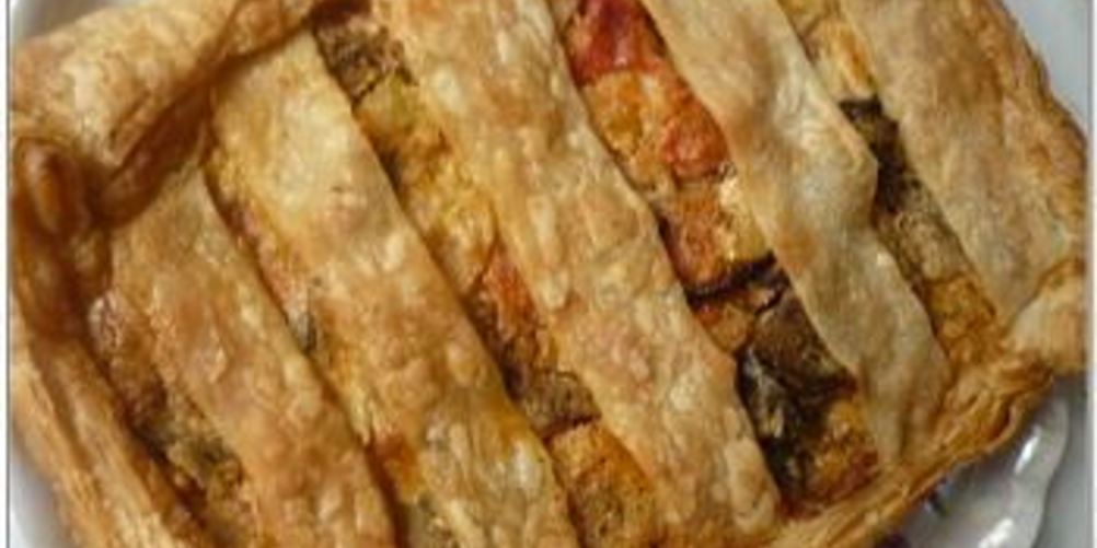 Как приготовить рататуй в тесте