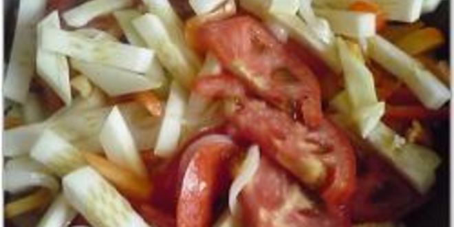 Рецепт рататуя в тесте