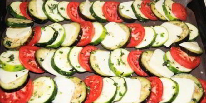 Рецепт экспресса рататуй из запеченных овощей