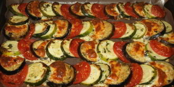 Рецепт экспресса рататуй из запеченных овощей