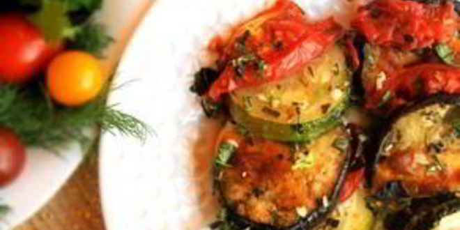 Рецепт экспресса рататуй из запеченных овощей