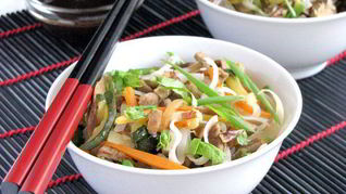 Рецепт Рисовой лапши по-японски