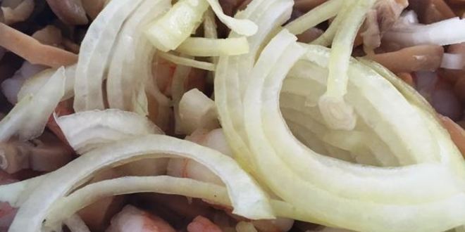 Рецепт рисовой лапши с креветками