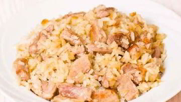 Рецепт Итальянского ризотто из курицы