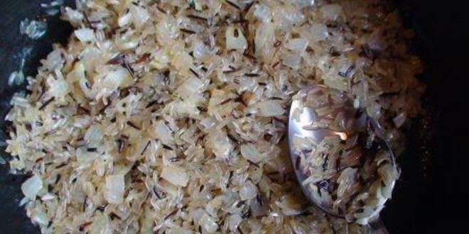 Рецепт итальянского ризотто с маринованными грибами и сыром джюгас