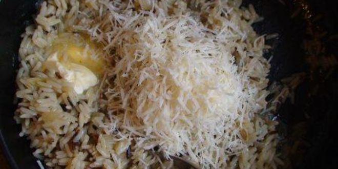 Рецепт итальянского ризотто с маринованными грибами и сыром джюгас