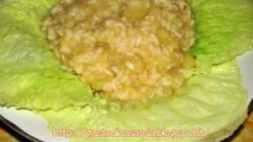 Рецепт Овощного ризотто с картофелем и капустой