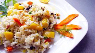 Рецепт Пестрого овощного ризотто
