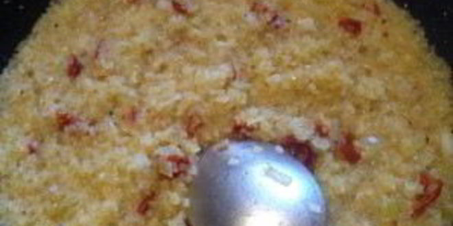 Рецепт ризотто из булгура с рукколой