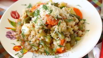 Рецепт Ризотто из перловки