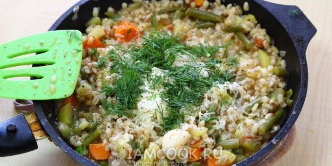 Рецепт ризотто из перловки