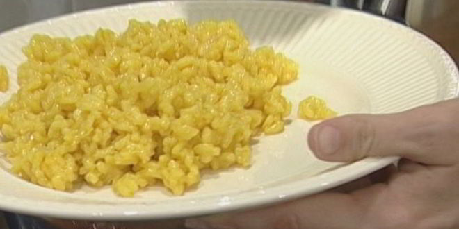 Рецепт ризотто миланезе