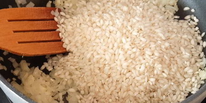 Рецепт ризотто porto venere с морепродуктами