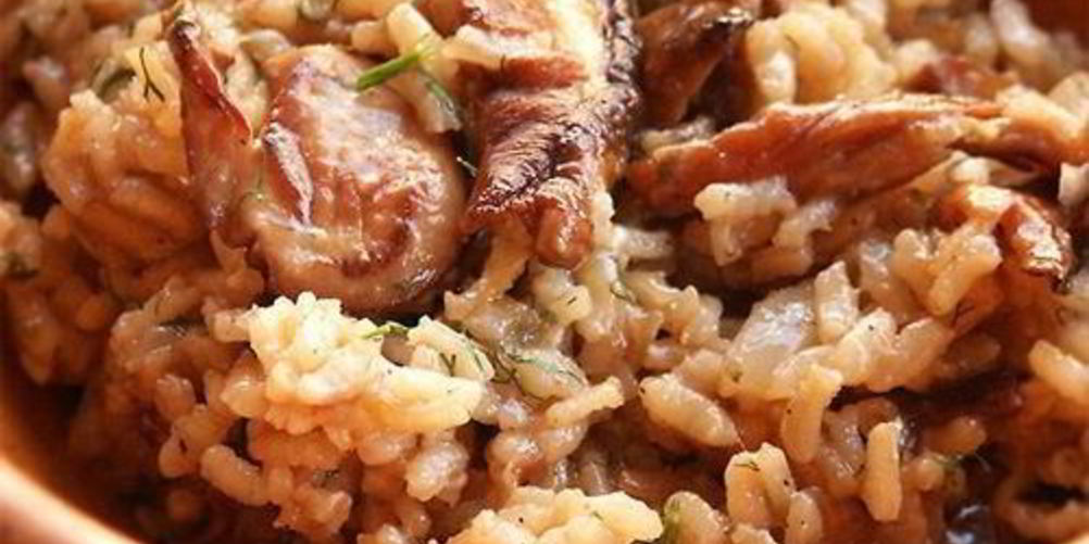 Как приготовить ризотто с белыми грибами