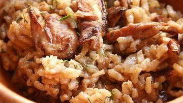 Рецепт Ризотто с белыми грибами