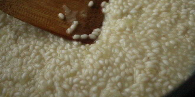 Рецепт ризотто с болгарским перцем