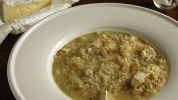 Рецепт Ризотто с бурым рисом и камамбером