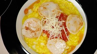 Рецепт Ризотто с гребешками