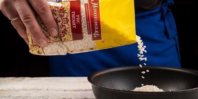 Рецепт ризотто с креветками и мидиями