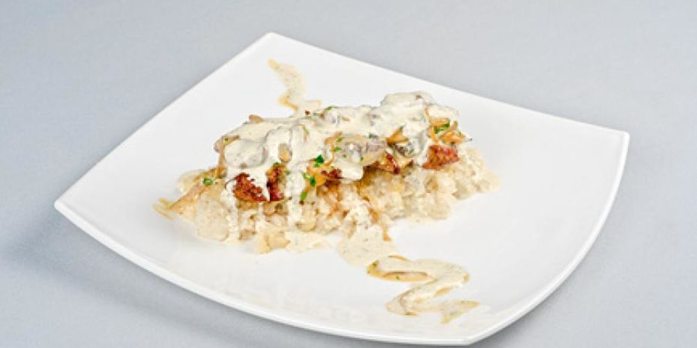 Как приготовить ризотто с куриной печенью