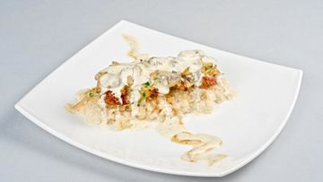 Рецепт Ризотто с куриной печенью