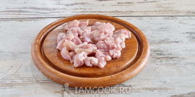 Рецепт ризотто с курицей и овощами