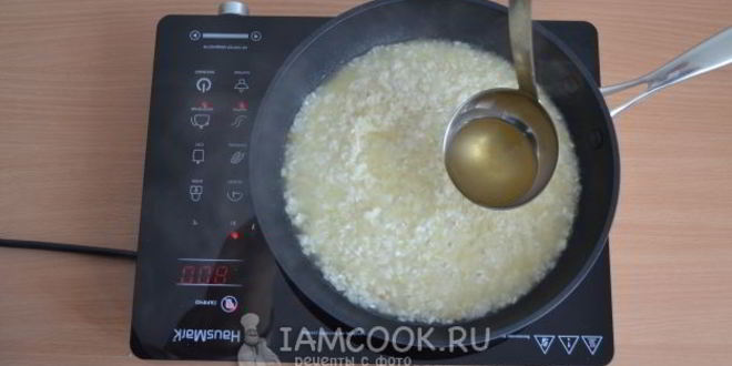 Рецепт ризотто с курицей
