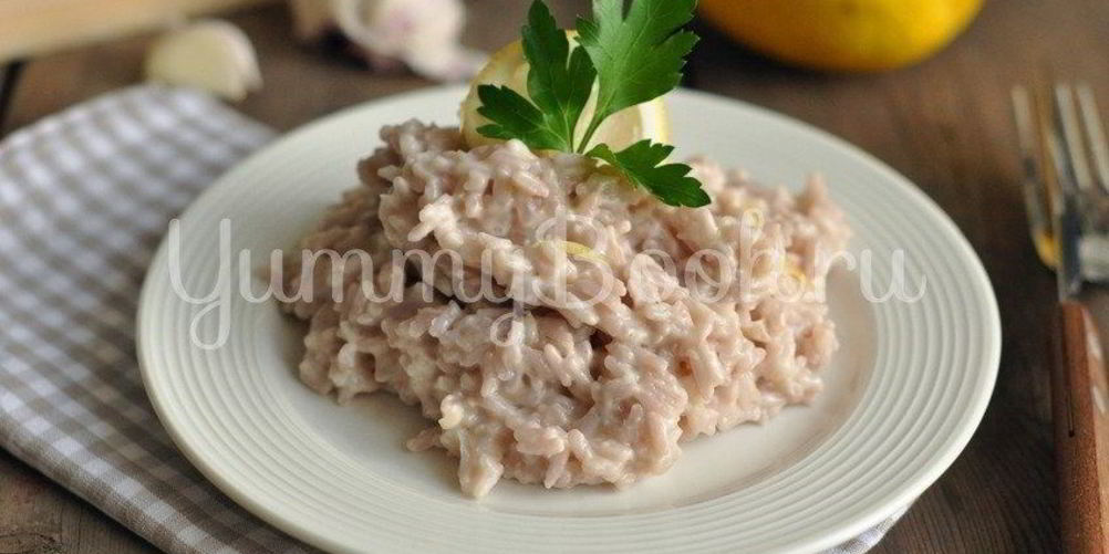 Как приготовить ризотто с лимоном
