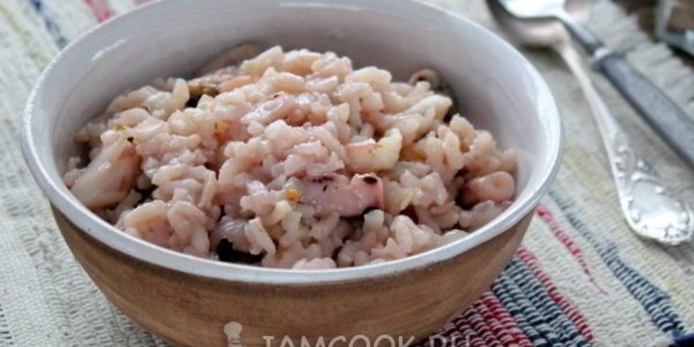 Как приготовить ризотто с морепродуктами в мультиварке