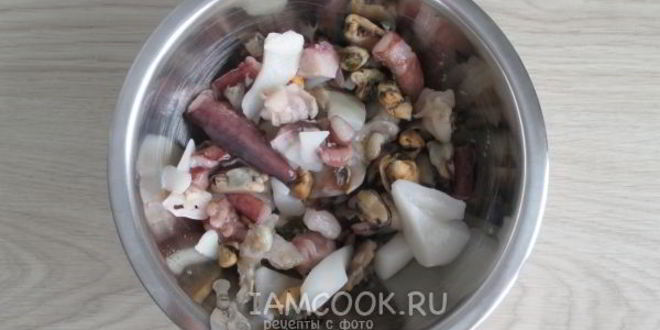 Рецепт ризотто с морепродуктами в мультиварке