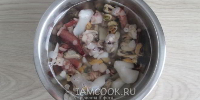 Рецепт ризотто с морепродуктами в мультиварке