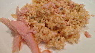 Рецепт Ризотто с окороком и голубым сыром