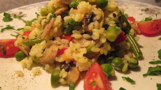 Рецепт Ризотто с овощами