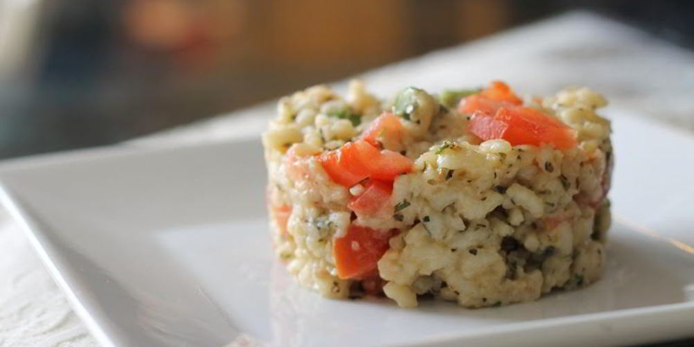 Как приготовить ризотто с помидорами и спаржей