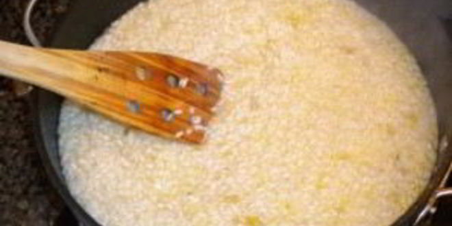 Рецепт ризотто с помидорами и спаржей