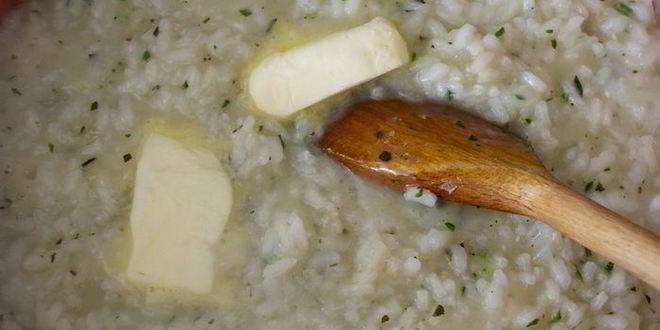 Рецепт ризотто с пряными травами
