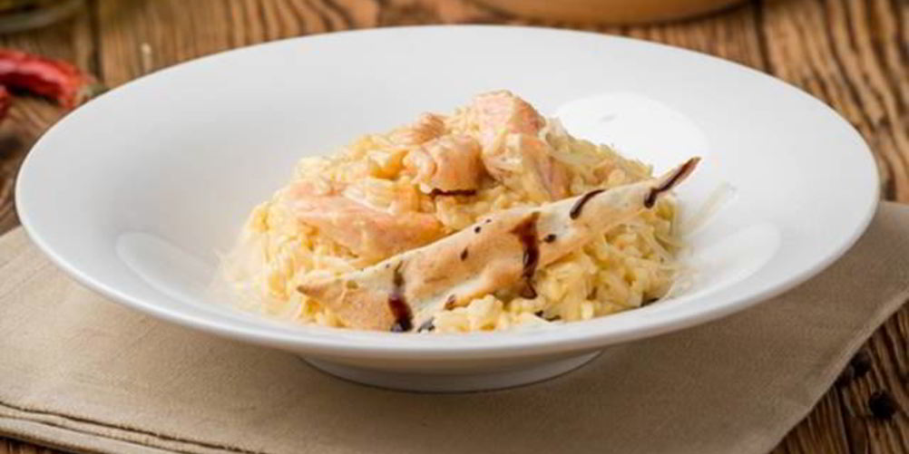 Как приготовить ризотто с семгой