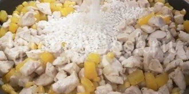 Рецепт ризотто с шафраном