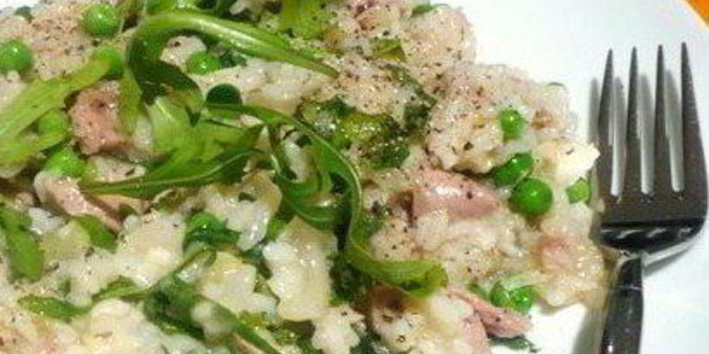 Как приготовить ризотто с тунцом и руколой