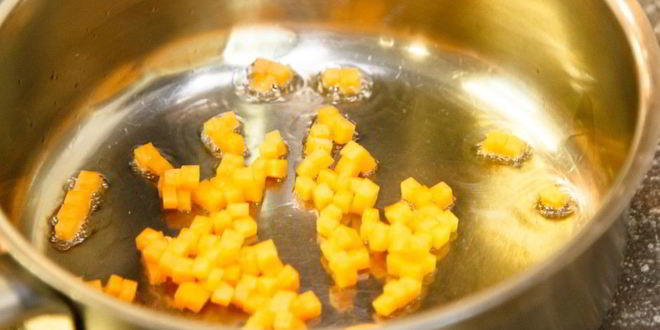 Рецепт ризотто с тыквой и копченой утиной грудкой