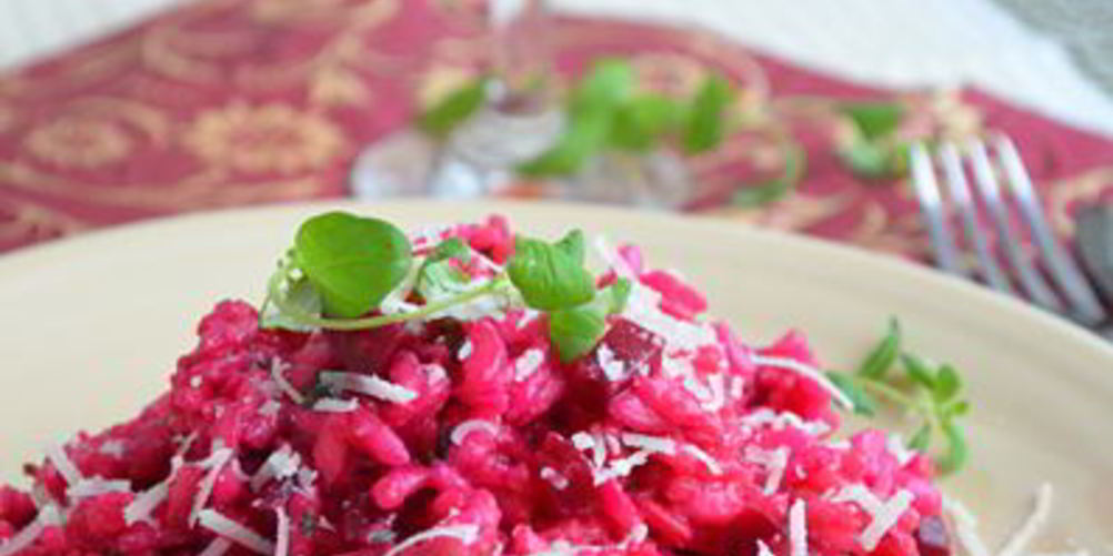 Как приготовить свекольное ризотто