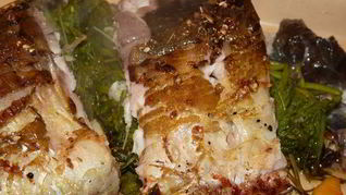 Рецепт Ароматного карпа запеченного с зеленью