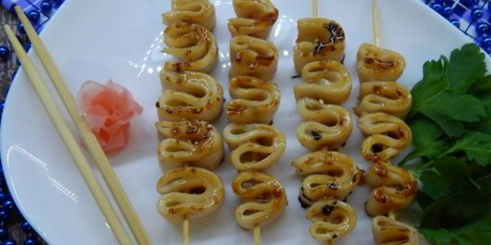 Как приготовить кальмаров в соусе терияки