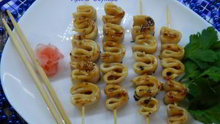 Рецепт Кальмаров в соусе терияки