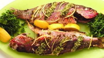 Рецепт Карпа в луке-порее