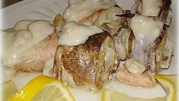 Рецепт Креветочной рыбы Конгрио с изюминкой