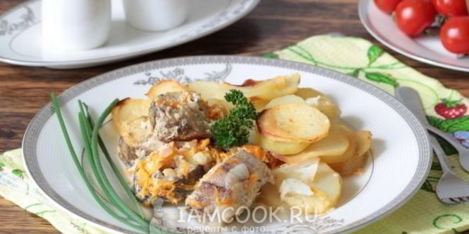 Рецепт лемонемы, запеченной в духовке