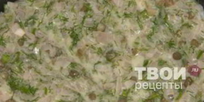 Рецепт лосося под рыбным соусом