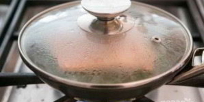 Рецепт лосося в вине на сковороде