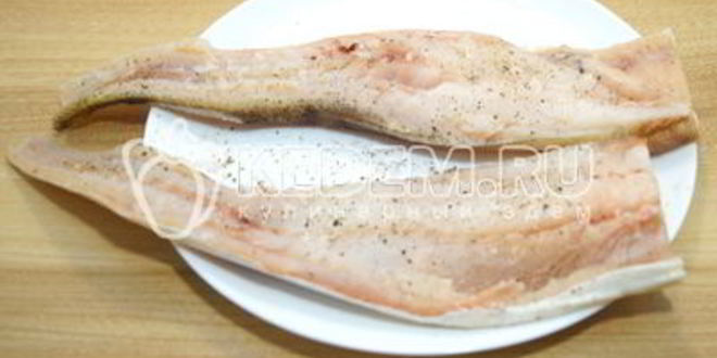 Рецепт минтая запеченного с овощами